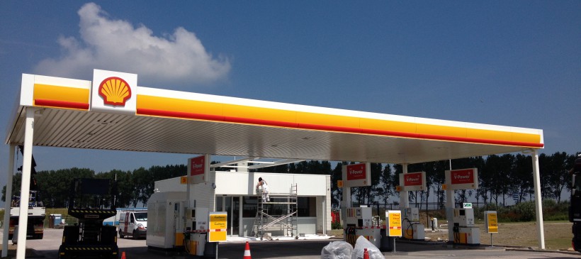 Nieuwbouw Shell de Zandkreek